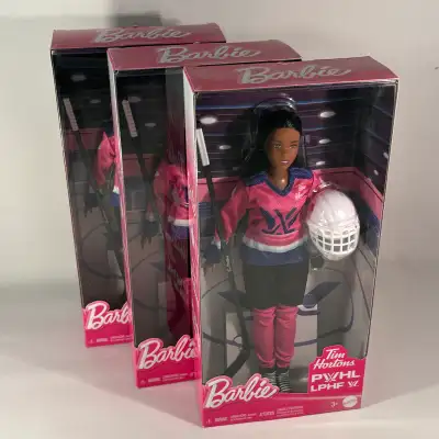 2025 BARBIE X TIM HORTONS PWHL WOMENS HOCKEY LE BRUNETTE DOLL , View more