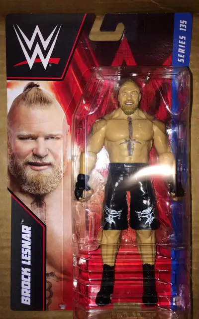 Brock Lesnar WWE Series 135 Wrestling Action Figure 6”, View more
