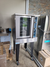 Commercial Natural Gas Half Size Convection Oven- Single Phase