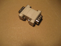 9-pin serial port coupler, male / male. $7