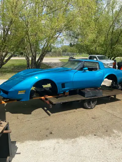 1980 Corvette 4 speed standard The body is currently off and need final body mounts welded in ,don’t...