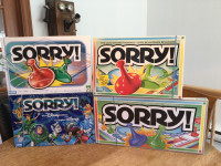 SORRY 92 - SORRY 98-  SORRY 2001 + 2005 tous  bilingues