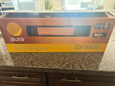 I have a brand new infrared patio heater 1500 W 120 V plug-in unit . Has never been used. Perfect to...