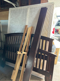 Queen Bed Frame and Box Spring