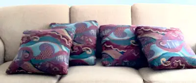 Set of four pillows, View more