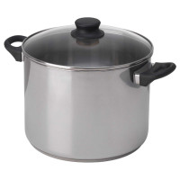 IKEA ANNONS Stainless Pot With Lid 5 L (5.3 Qt) 203.668.09