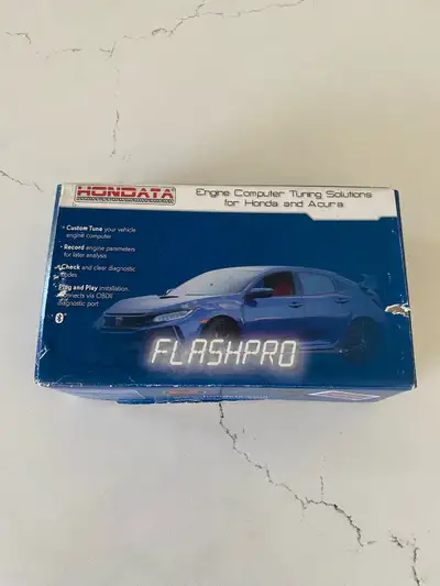 This is a locked Hondata flashpro for FK8 Type R, comes with everything, much cheaper to get it unlo...