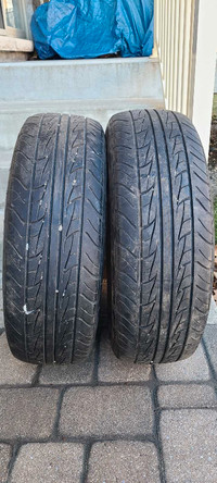 2x 215 70 15 Uniroyal Tiger Paw Summer Tires 