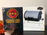 BBQ - STAINLESS STEEL TABLETOP GRILL