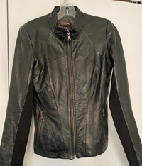 Danier leather jacket (sm)