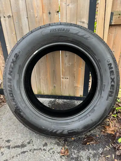 Tires 255/60R20 Nexus Roadian HTX2 brand new tires taken off from a Jeep wrangler at the dealer. Set...