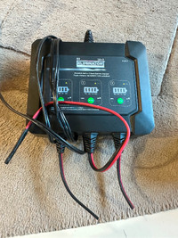 3 bank Battery charger for boat