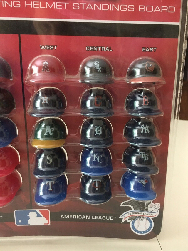 Major League Baseball Batting Helmet standing Board  in Arts & Collectibles in Mississauga / Peel Region - Image 2