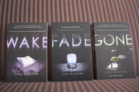 Lisa McMann Books - Wake, Fade, Gone. Three for $6. Trilogy