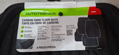 Universal car mats new condition. Two sets of mats, one full set and one rear set. Can sell separate...