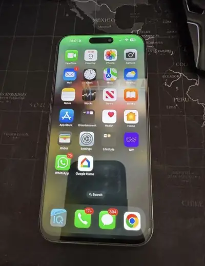 Iphone 15 pro max Black 256 gb unlocked battery status 96 .In excellent condition without defects.Fu...