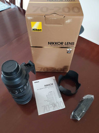 Nikon nikkor af-s 70-200 2.8 GII ED VR2