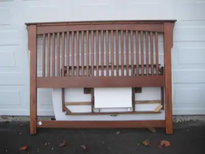 FS: Queen head/foot boards,  big dining table, JSFJORDAN mirror., View more