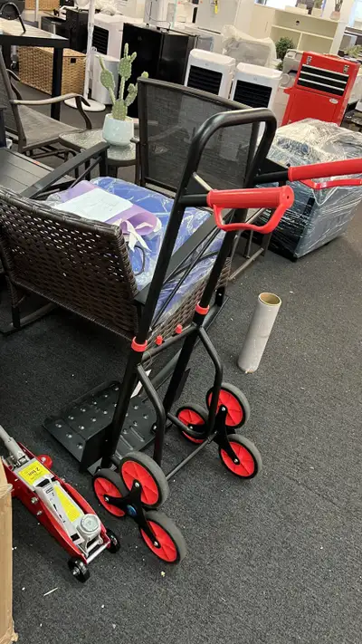 6-Wheels Stair Climber Trolley Cart, Hand Truck and Dolly, Fold, View more