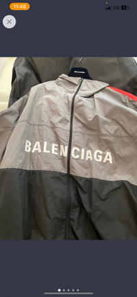 Balenciaga Oversized Windbreaker