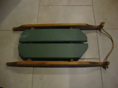 Wooden Sleigh, View more