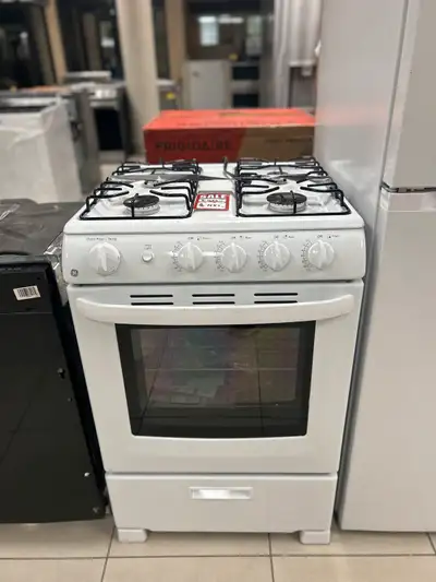 Model:JCGAS300DMWW 24”Gas Stove New 1 year warranty Message for all inquiries!! Or call 226-821-5024