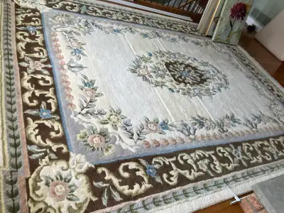 Floral Area Rug  144” x 106”, View more