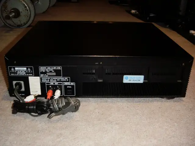 JAPANESE-MADE CD PLAYER, $115.62854392915586121