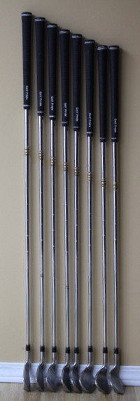 8 - Dynamic Gold S300 Sensicore Golf Shafts With NEW Grips !!