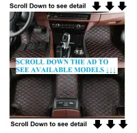 Luxury Leather Car Mat Front and back Best Quality in market