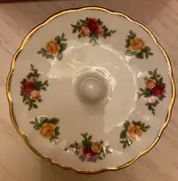 Vintage Royal Albert - Old Country Roses, porcelain ring holder 