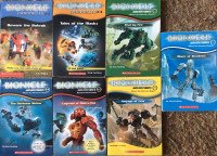 12 x Bionicle LEGO Adventures and Chronicles chapter books