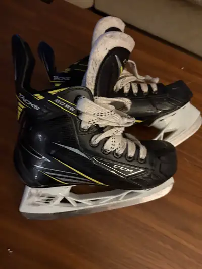 Ccm tacks hockey skates size 2 skates, View more