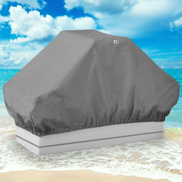 Boat Seat Cover B2B Double Seat Cover - 50"Lx22''Wx22''H -  Gray in Boat Parts, Trailers & Accessories in Oshawa / Durham Region - Image 2