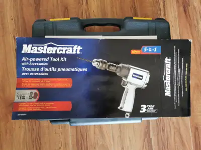 Mastercraft Air-Powered Tool Kit, 40 Pieces, 5-in-1, View more