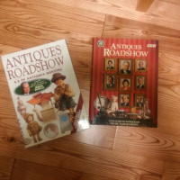 2 Antiques Road Show coffee table books