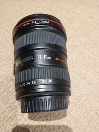 Canon 17-40 f4 L lens