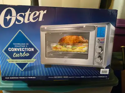Oster TSSTTVDFL1-033 Inspire Large Toaster Oven, Stainless Steel, View more