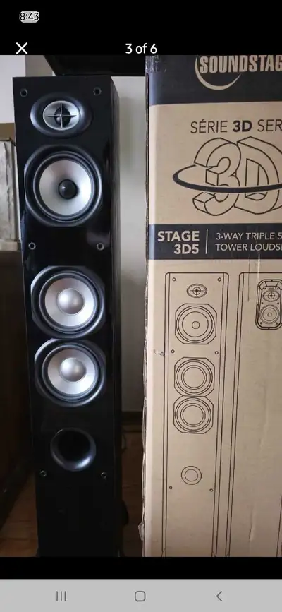 Soundstage 3D Tower Speakers, View more