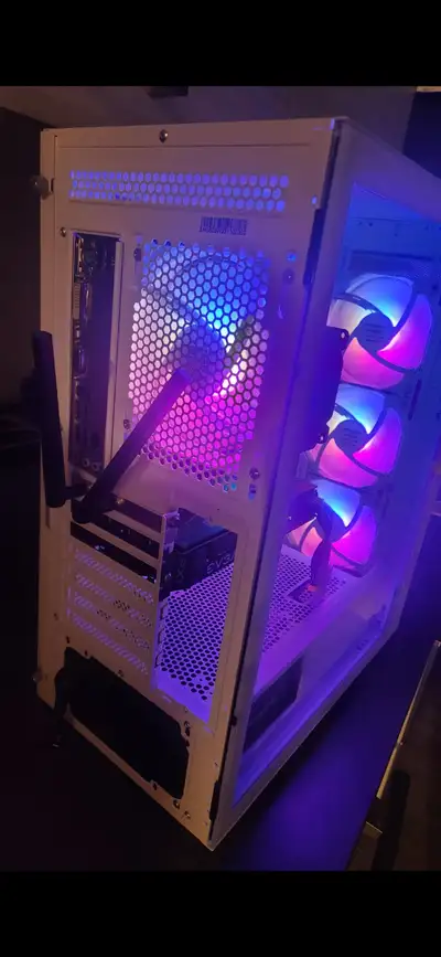 PC Gaming  Full RGB Rtx 3060 Xc 12 gig  Ryzen 7  SSD 1 To wifi6, View more