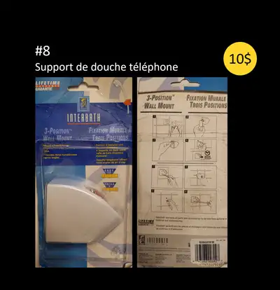 Interbath Support Douche Téléphone, View more