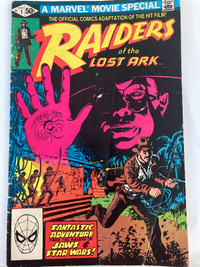Raiders of the Lost Ark comics #1 and #3