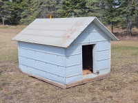 Dog House Metal Cladded