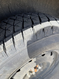 Used one set of 16” winter tire in rims off season sale