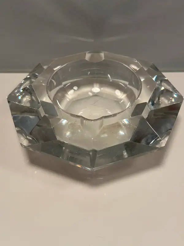 CENDRIER VERRE GLASS CRYSTAL ASHTRAY VINTAGE VAL ST-LAMBERT62863733664130128
