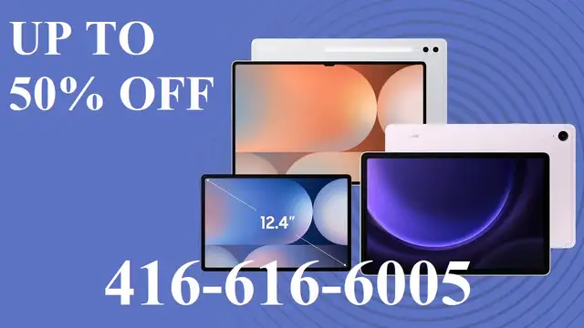 Samsung Galaxy Tablets BLOW OUT SALE 50% OFF 128GB/64GB/32GB628632603072021210