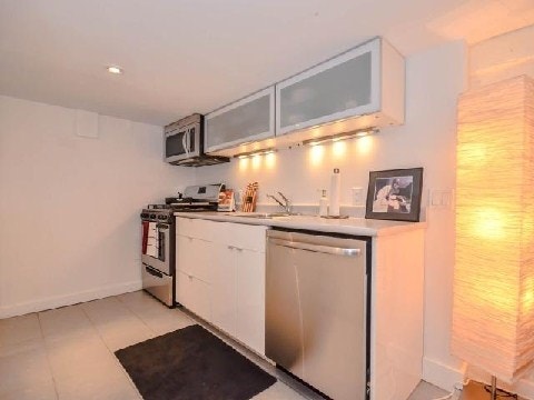 All inclusive one bed basement apartment with ensuite laundry 2