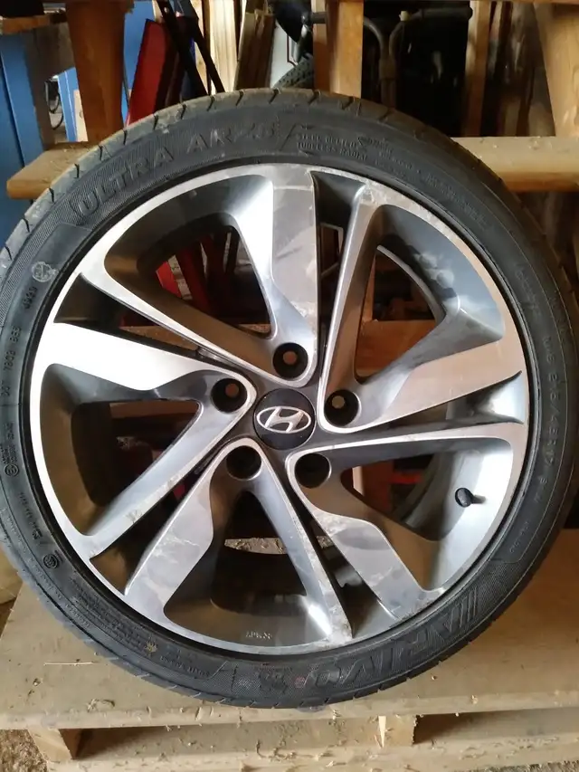 All season tire with rims 215/45R/17 in Tires & Rims in Bedford - Image 5