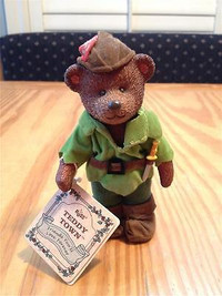 Russ Teddy Town - 5" jointed bear figures