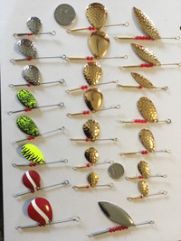 Single spoon fishing spinners